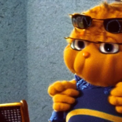 Prompt: roseanne barr as garfield, movie still