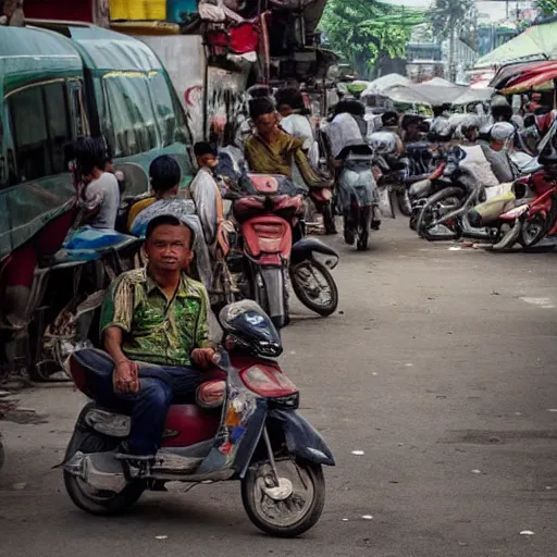 Prompt: jakarta undercover, award winning photo.