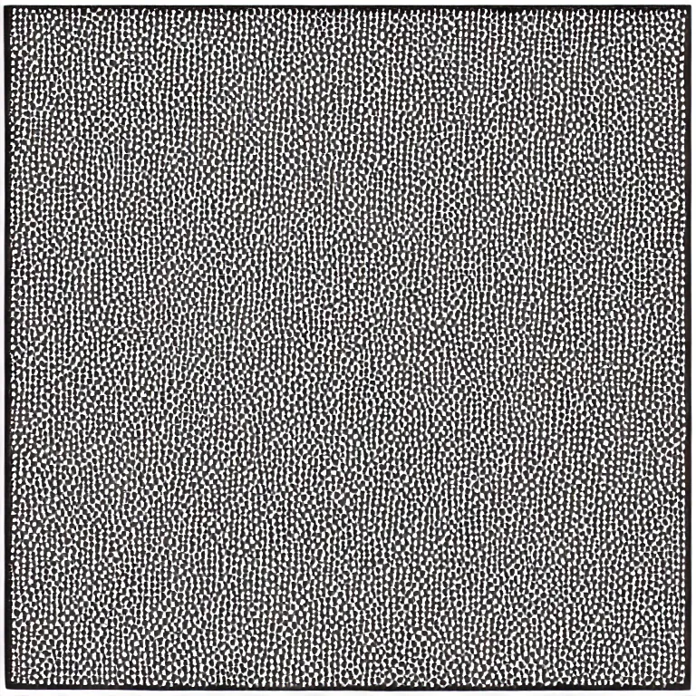 Prompt: symbol by karl gerstner, monochrome black and white, square print, symmetrical, 8 k scan