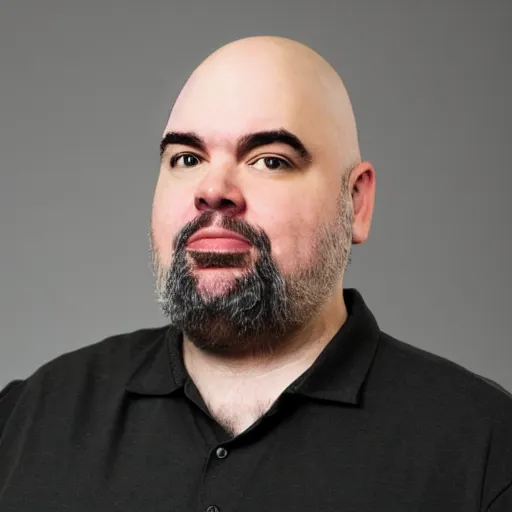 Prompt: photo of atheist experience host matt dillahunty