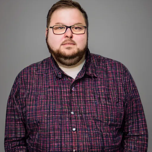 Image similar to big chungus studio portrait