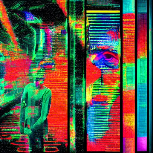 Another SSTV interference experiment : r/glitch_art