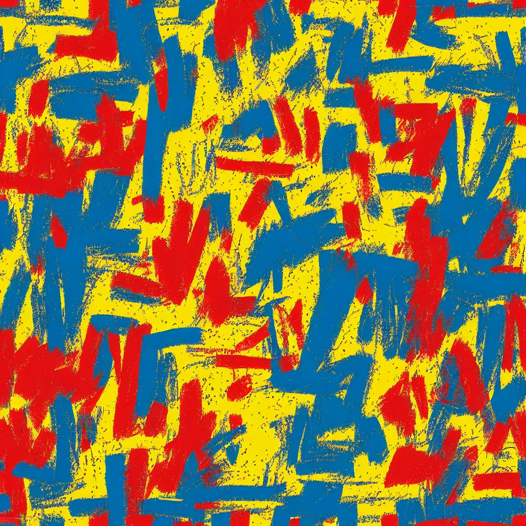 Image similar to seamless texture in the style of jean - michel basquiat, abstract