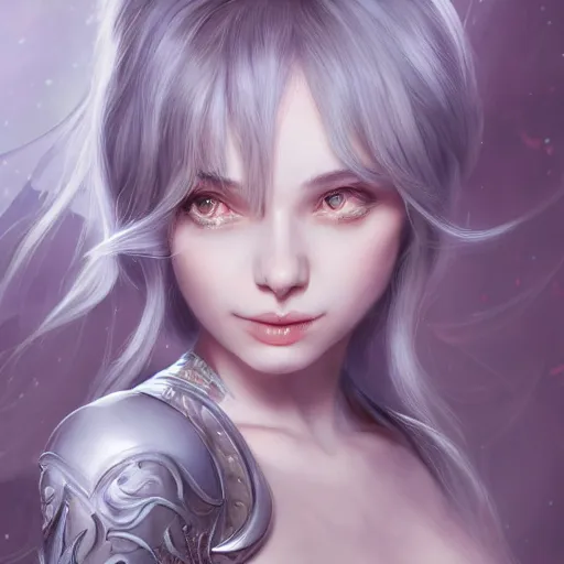 teen elf girl, silver hair, fantasy isekai, gorgeous, | Stable Diffusion