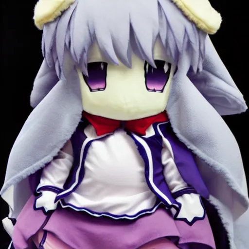 Image similar to cute fumo plush of the party healer who always mistargets and gets yelled at