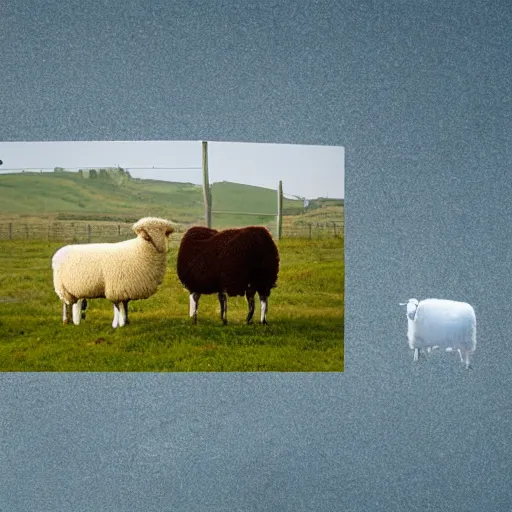 Prompt: Photo of Stable Diffusion dreaming of electric sheeps