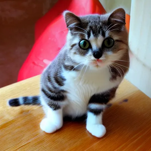 Prompt: a cheese burger that looks like a cat