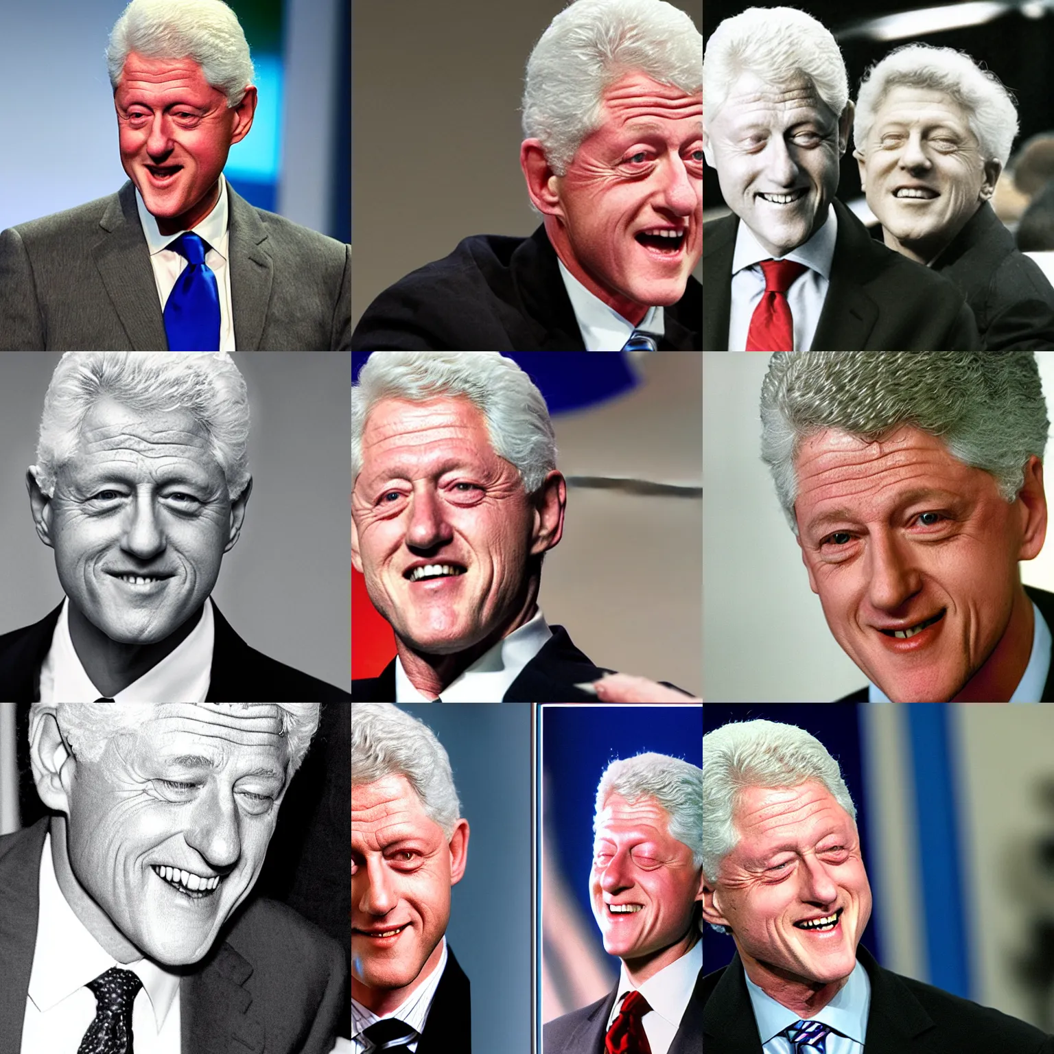 Prompt: jewish bill clinton