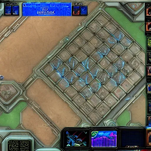 Prompt: Screenshot of Jerome Powell in StarCraft 2