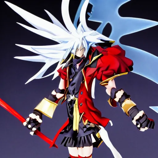 Prompt: Faust from Guilty Gear Strive