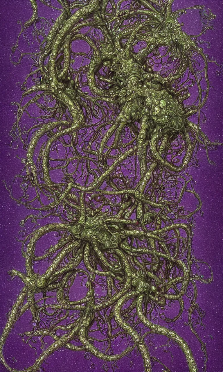 Image similar to internal heart lymphocyte virion rawandrendered synaptic transmission embryonic baleful beholder neural shoggoth by kumpan alexandr, iridescent # imaginativerealism