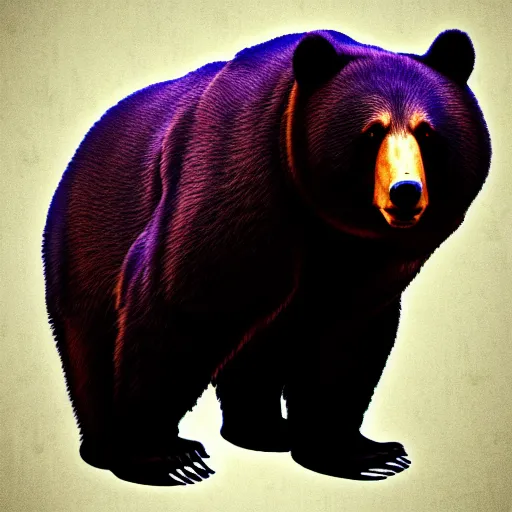 Prompt: guru the bear, photorealistic