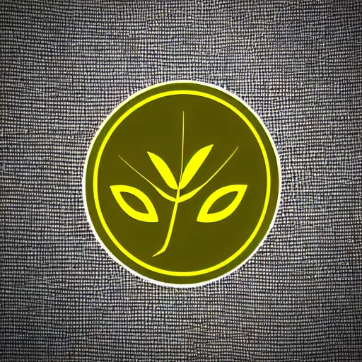 Prompt: simple wheat waterdrop logo