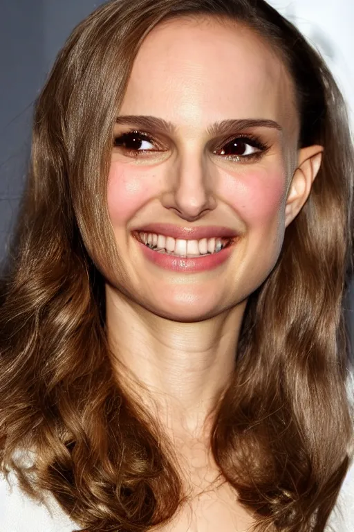 Image similar to Natalie Portman, up close