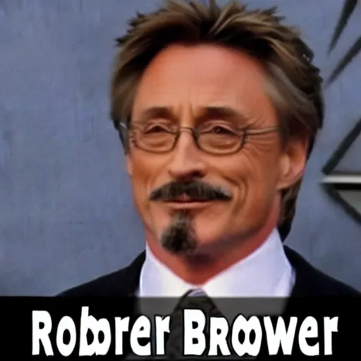 Image similar to robert brownie jr.