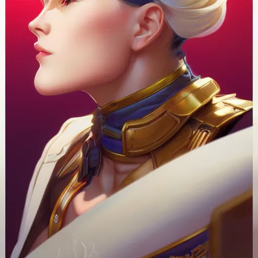 Image similar to ultra realistic illustration, cammy white as m bison anime, intricate, elegant, highly detailed, digital painting, artstation, concept art, smooth, sharp focus, illustration, art by artgerm and greg rutkowski and alphonse mucha and wlop