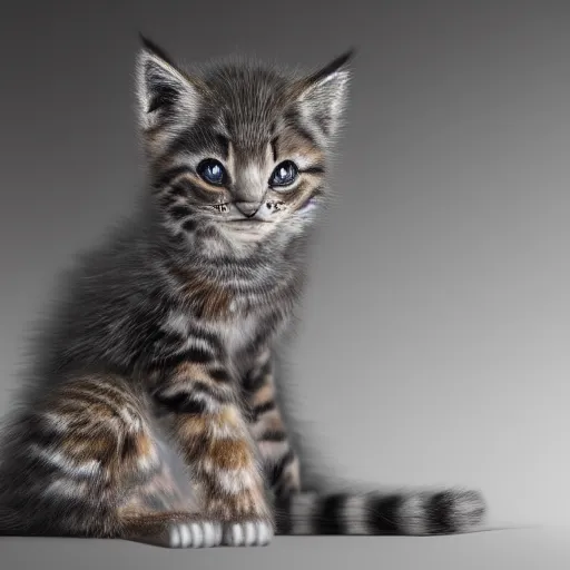 Prompt: full body pose, hyperrealistic photograph of kitten jedi, dim volumetric lighting, 8 k, octane beautifully detailed render, extremely hyper detailed, intricate, epic composition, cinematic lighting, masterpiece, trending on artstation, very very detailed, stunning, hdr, smooth, sharp focus, high resolution, award, winning photo, dslr, 5 0 mm