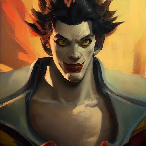 Prompt: greg manchess portrait painting of bandersnatch from alice in wonderland as overwatch character, medium shot, asymmetrical, profile picture, organic painting, sunny day, matte painting, bold shapes, hard edges, street art, trending on artstation, by huang guangjian, gil elvgren, ruan jia, randy vargas, greg rutkowski