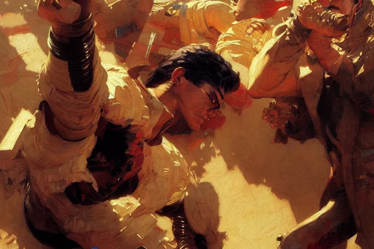 Image similar to akira, painting by gaston bussiere, craig mullins, j. c. leyendecker, tom of finland