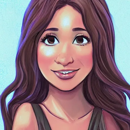 Image similar to Imane Anys, also known as Pokimane. Detailed perfect artbreeder face. Full body digital art. In the style of shrek (2001). trending on artstation