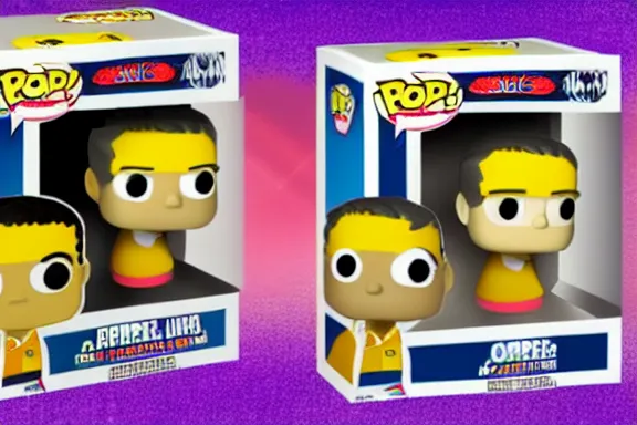 Image similar to multiple angles of homer as a funko pop