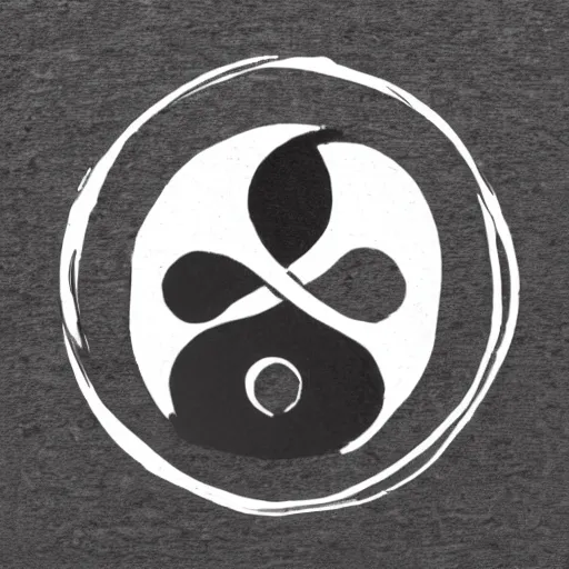 Image similar to yin Yang love symbol