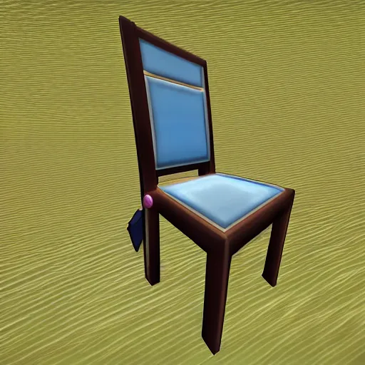 Image similar to gen 7 pokemon that looks like a chair