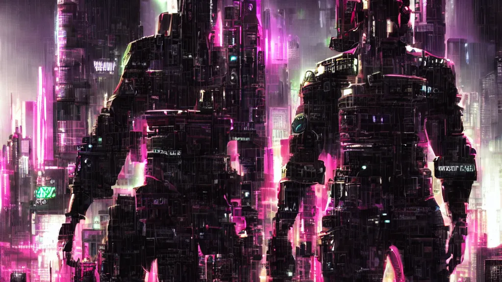 Image similar to black cyberpunk background