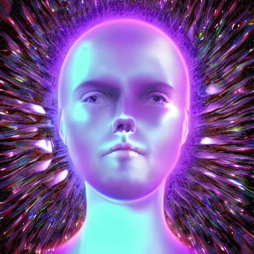 Image similar to The artificial mind imagining infinity, digital art, contest winner, award winning