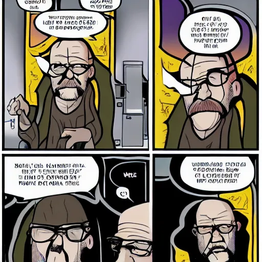 Image similar to Walter White as an evil necrotic wizard