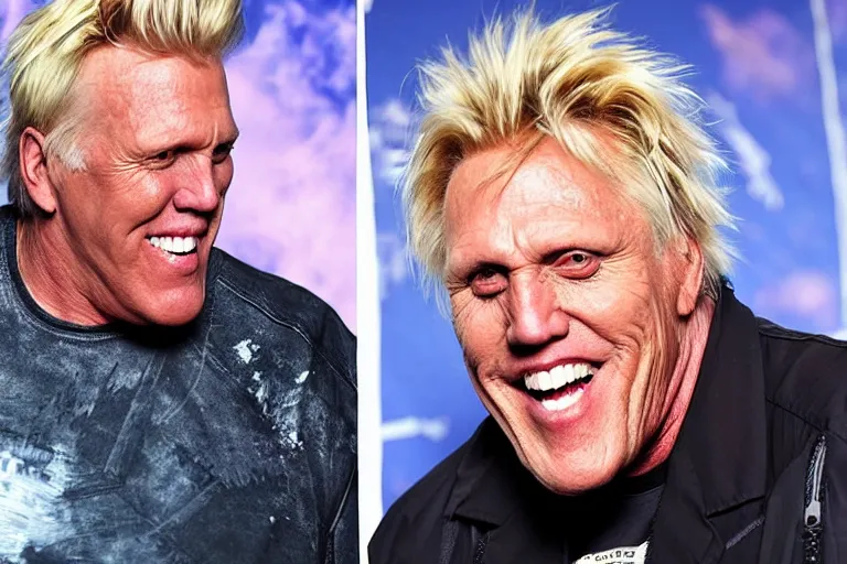 Image similar to gary busey in apex legends