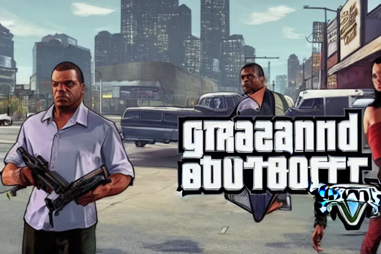 Image similar to leaked gameplay footage of Grand theft auto 6