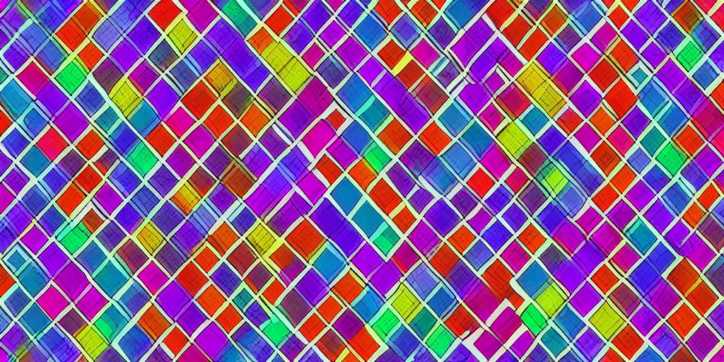Image similar to Walter White,colourful geometric pattern,wallpaper