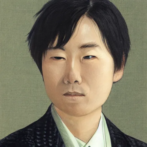 Image similar to portrait by kazuhiko nakamura