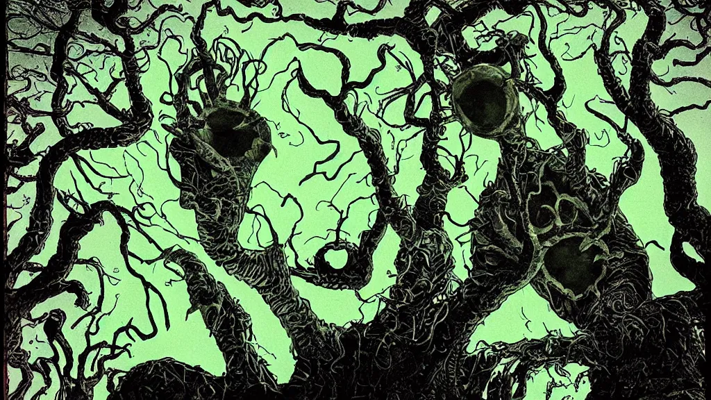 Image similar to pan's labyrinth radioactive inky peninsula