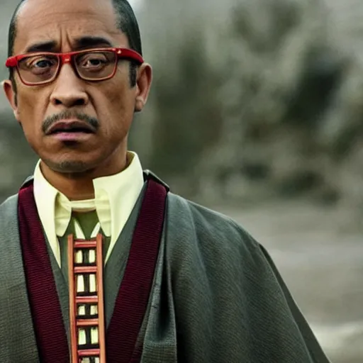 Image similar to gustavo fring as a samurai