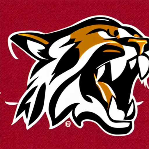 Image similar to a cougar logo for nfl team