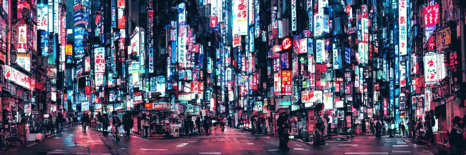 Image similar to cyberpunk street japan