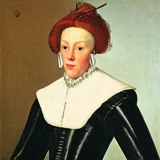 Image similar to portrait of a dutch woman