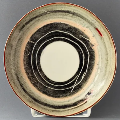 Prompt: wabi - sabi plate