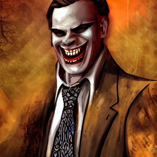 Image similar to smiling jack, vampire the masquerade bloodlines