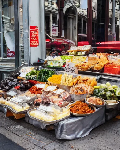 Prompt: this is the best food you can buy on the streets of stockholm