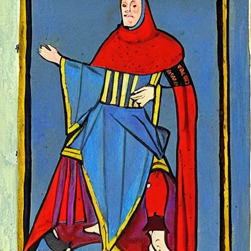 Prompt: zark in medieval costume, painting art