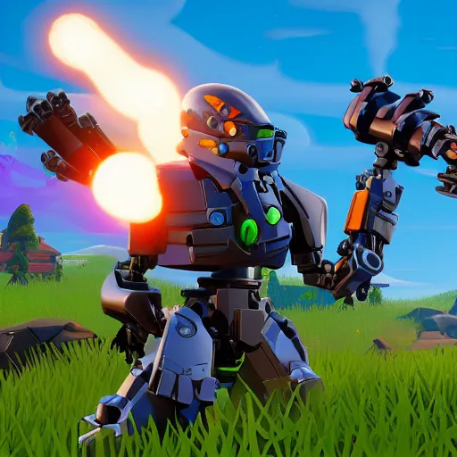 Image similar to bionicle in fortnite