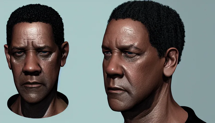 Prompt: Denzel Washington is Morpheus from Matrix, hyperdetailed, artstation, cgsociety, 8k