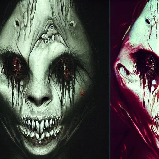 Image similar to creepy morphing melting sliding stretching facial expressions facial features eyes mouth screaming shouting happy sad mad glad emotional everything faces everywhere all over faces morphing nightmare uncanny valley creepy faces teeth eyes staring gazing by gustave dore and godmachine yoji shinkawa apophasis primordial 8 k psychedelic trippy gorgeous