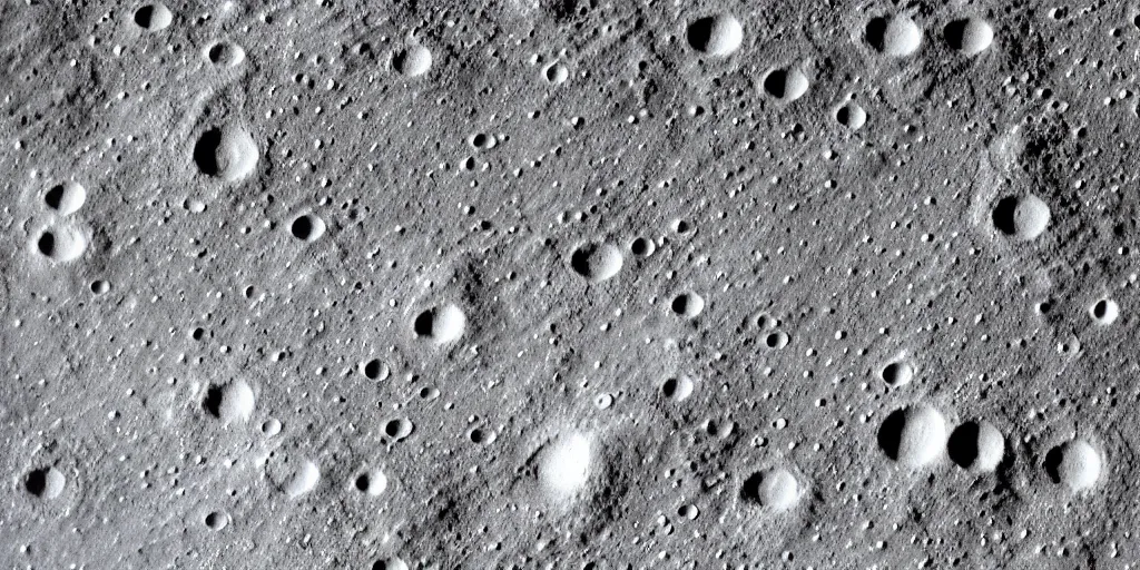 Image similar to moon surface highly detailed nasa photo