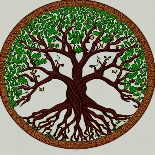 Prompt: The tree of life, top image of all time on /r/SpecArt subreddit