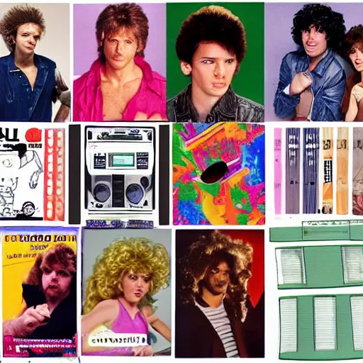 Image similar to The 80s Starter Pack