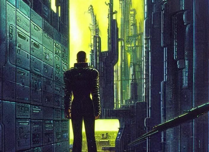 Prompt: neuromancer, peter elson